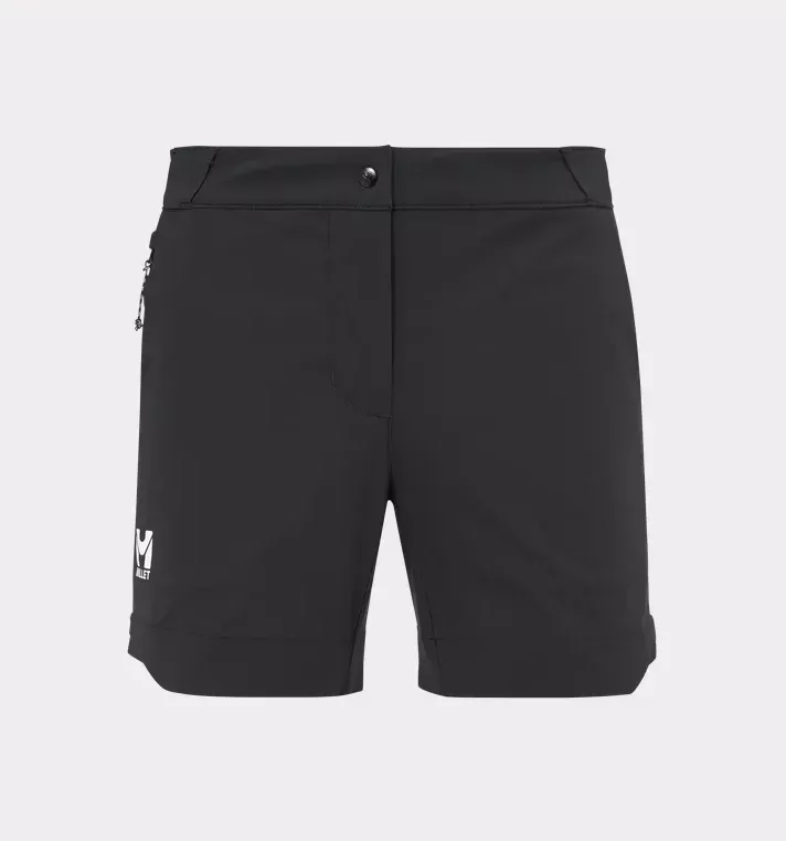 MILLET Millet Ubic Stretch Shorts Womens Black-Noir MIV10435 Platou Sport 1