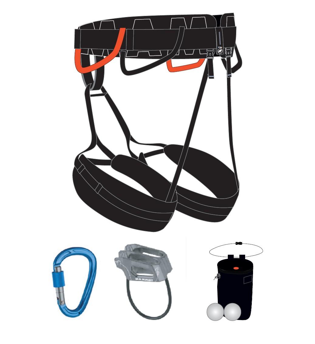 Mammut Mammut 4 Slide Climbing Package Black Neutral 2020-01080 Platou Sport 1