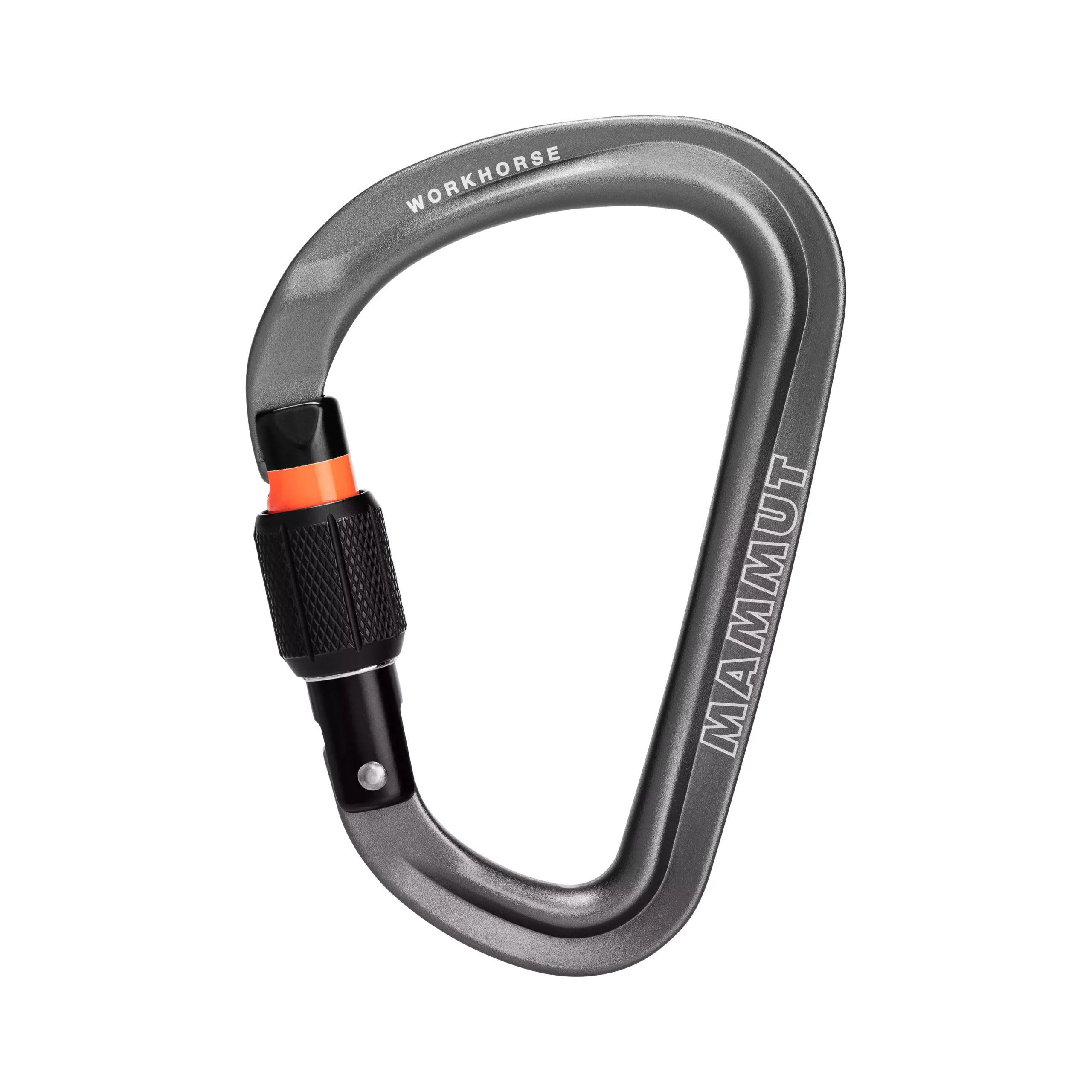 Mammut Mammut Workhorse HMS Screwgate Carabiner Grey 2040-02560 Platou Sport 1