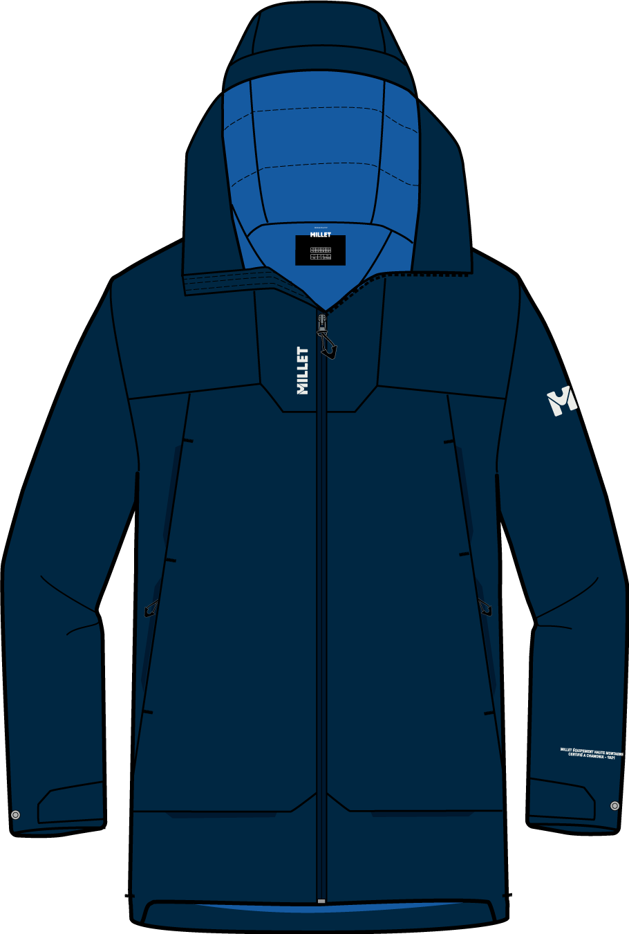 Millet CHAMONIX WARM PARKA M MIV10614 Platou Sport Bergen 1