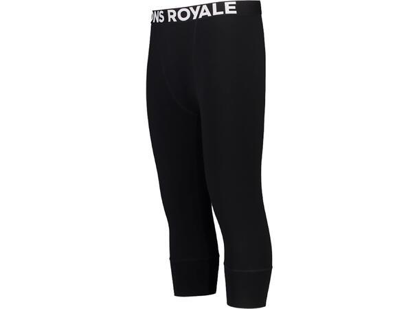 Mons Royale Mons Royale Cascade Merino Flex 200 3-4 Legging Mens Black 100501-1169-001 Platou Sport 1