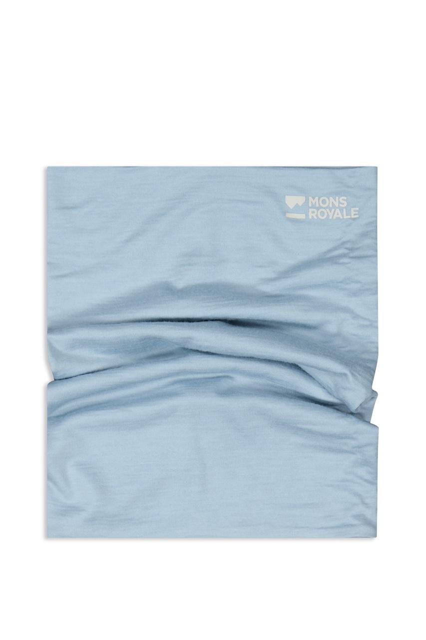 Mons Royale Mons Royale Double Up Neckwarmer Blue Silt 100102-1171-597 Platou Sport 1
