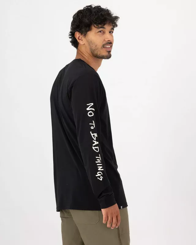 Mons Royale Mons Royale Icon Merino Classic Long Sleeve Black 100389-1260-001 Platou Sport 3