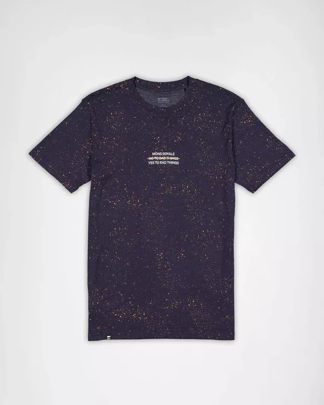 Mons Royale Mons Royale Icon Merino Classic T-Shirt Mens Cosmic 100275-2264-874 Platou Sport 1