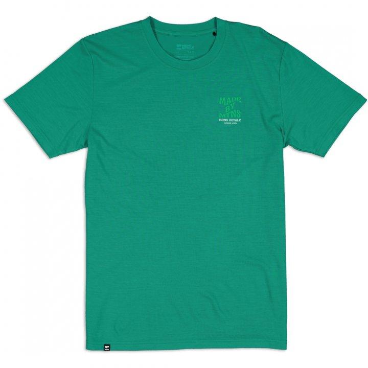 Mons Royale Mons Royale Icon T-Shirt Mens Pop Green 100275-1233-714 Platou Sport 1