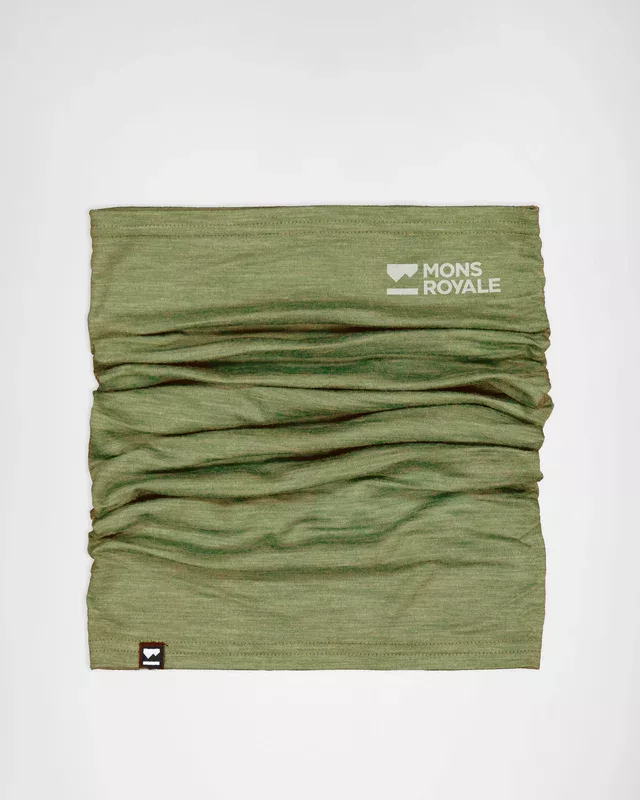Mons Royale Mons Royale Light Adventure Merino Tencel™ Neckwarmer Fern 100352-1171-794 Platou Sport 1