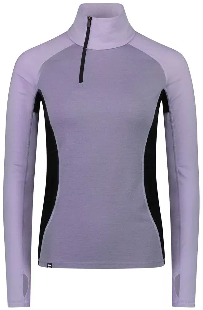 Mons Royale Mons Royale Olympus Half Zip Womens Thistle Cloud 100017-1165-747 Platou Sport 1