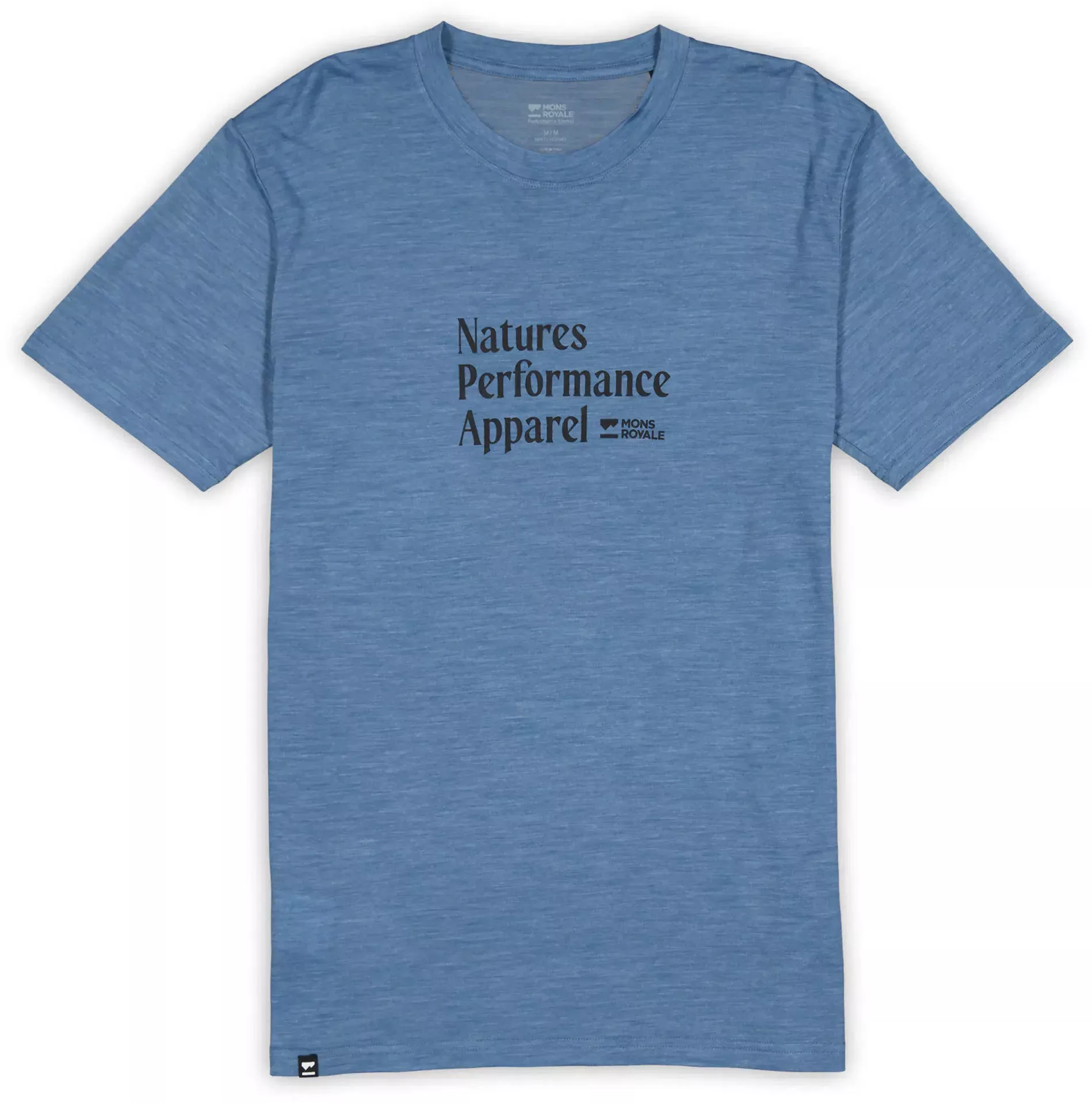 Mons Royale Mons Royale Zephyr Merino Tencel™ T-Shirt Steel Blue 100557-1211-911 Platou Sport 1