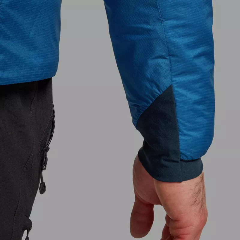 Montane Montane Mens Fortes Lite Hoodie Eclipse Blue MFOLH Platou Sport 3