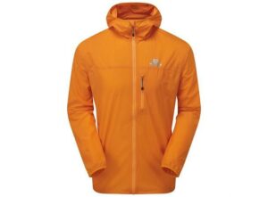 Mountain Equipment Aerofoil Full zip Mens Jacket Ember