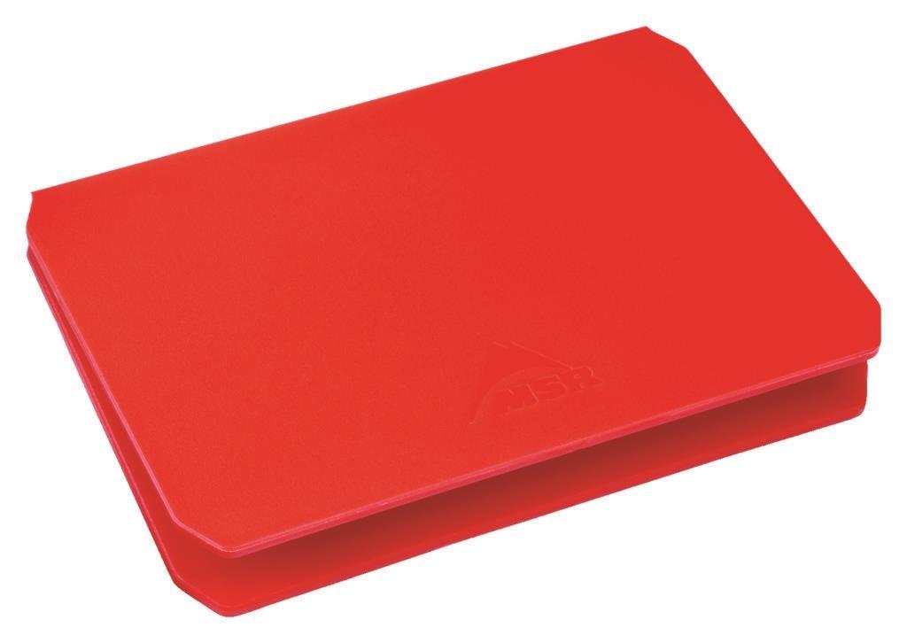 Msr MSR Alpine Deluxe Cutting Board Red 05340 Platou Sport 1