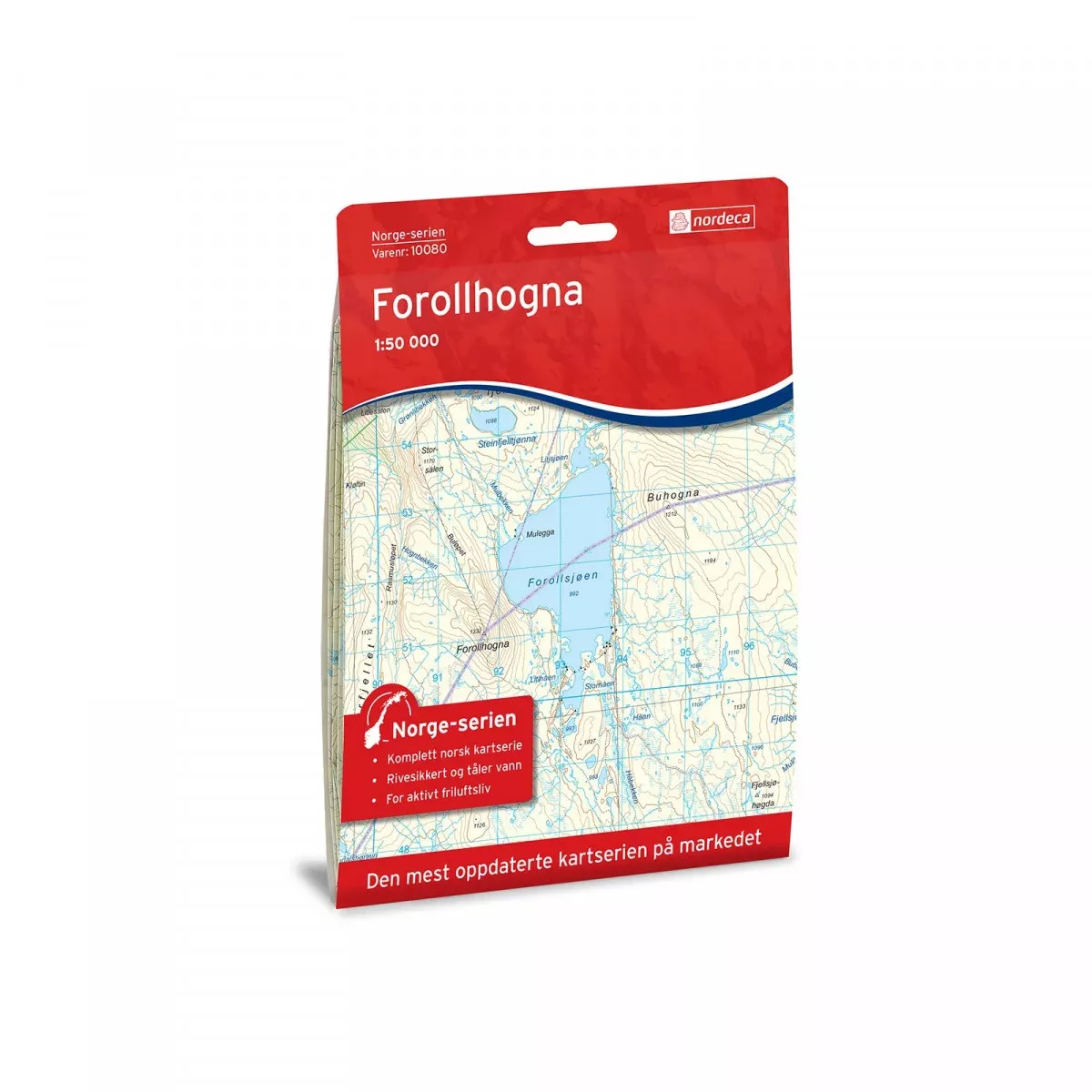 Nordeca Nordeca Forollhogna 1:100 000 N2731 Platou Sport 1