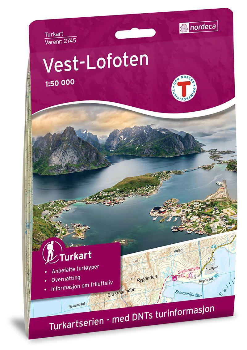 Nordeca Nordeca Vest-Lofoten 1:50 000 N2745 Platou Sport 1
