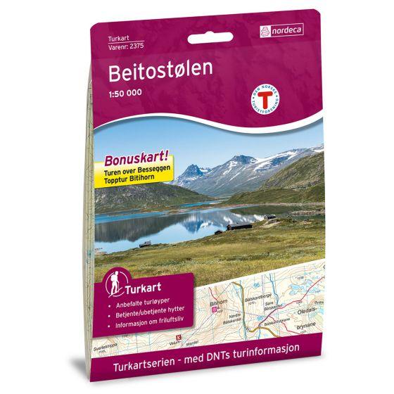 Nordeca Turkart BEITOSTØLEN 1:50 000 2375 Platou Sport 1