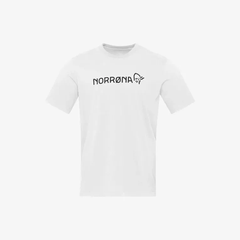 Norrøna Norrøna -29 cotton Norrøna viking T-shirt Ms Pure White 3422-21 Platou Sport 1