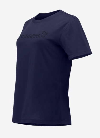 Norrøna Norrøna -29 cotton Norrøna viking T-shirt Ws Indigo Night 3424-21 Platou Sport 1