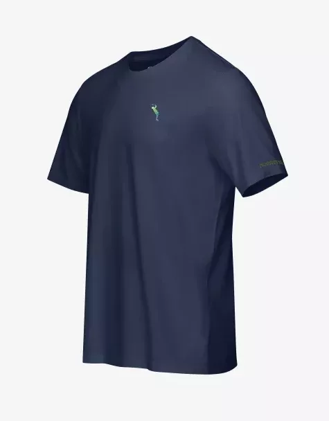 Norrøna Norrøna -29 cotton activity embroidery T-shirt Ms Indigo Night 3411-23 Platou Sport 1