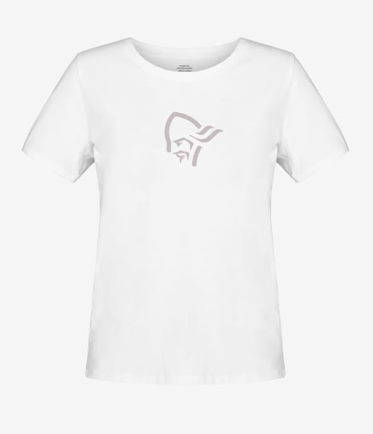 Norrøna Norrøna -29 cotton viking T-shirt Ws White 3421-21 Platou Sport 1