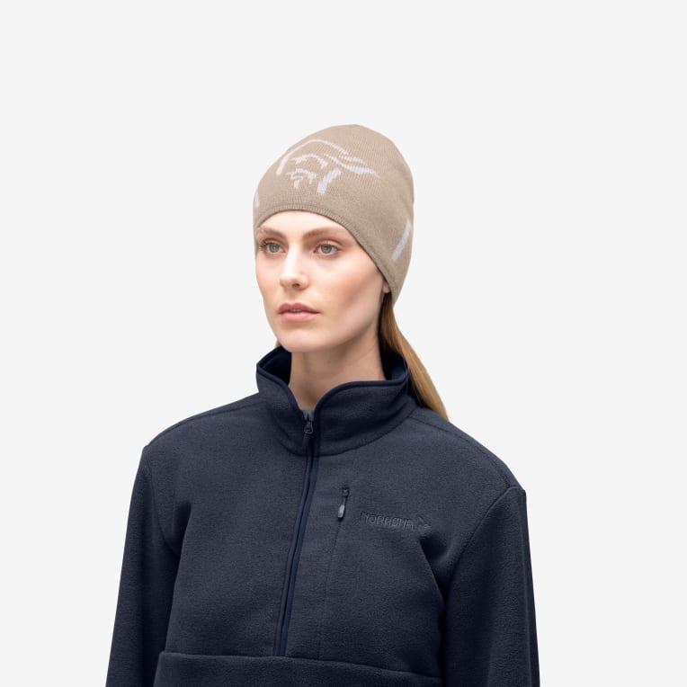 Norrøna Norrøna -29 mid merinoUll logo Beanie Pure Cashmere 5215-23 Platou Sport 3