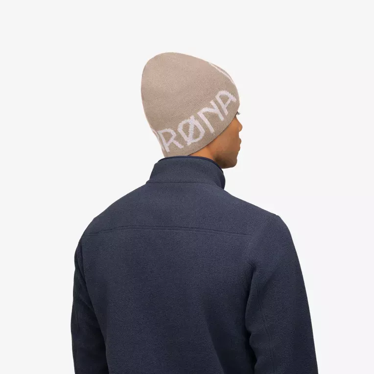 Norrøna Norrøna -29 mid merinoUll logo Beanie Pure Cashmere 5215-23 Platou Sport 4