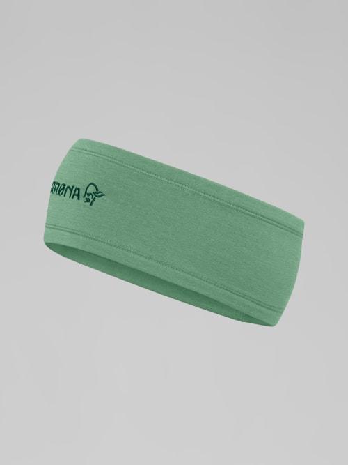 Norrøna Norrøna -29 warmwool2 Headband Dark Ivy 3424-24 Platou Sport 1