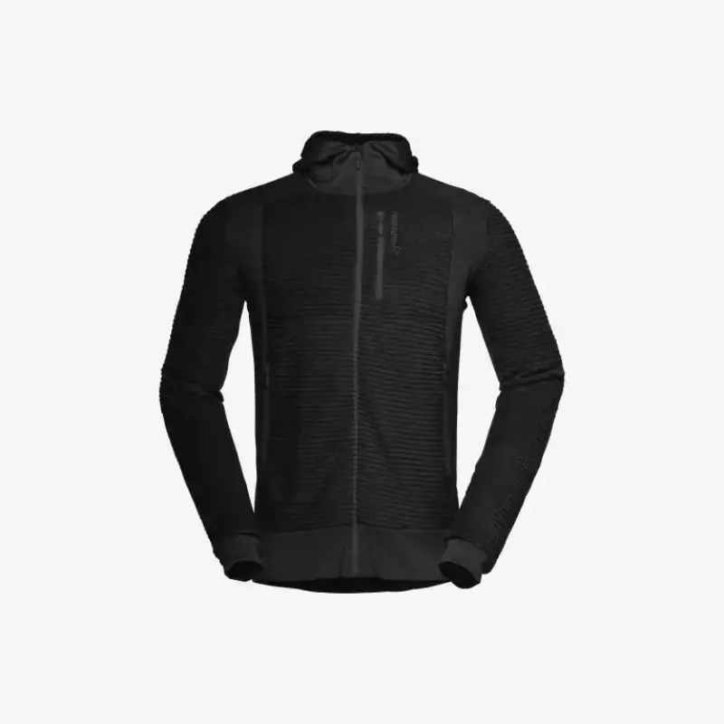 Norrøna Norrøna falketind Alpha120 Zip Hood Ms Caviar Black 1815-20 Platou Sport 1