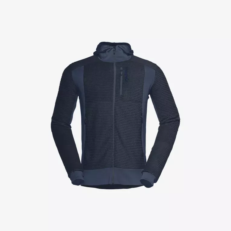 Norrøna Norrøna falketind Alpha120 Zip Hood Ms Indigo Night 1815-20 Platou Sport 1