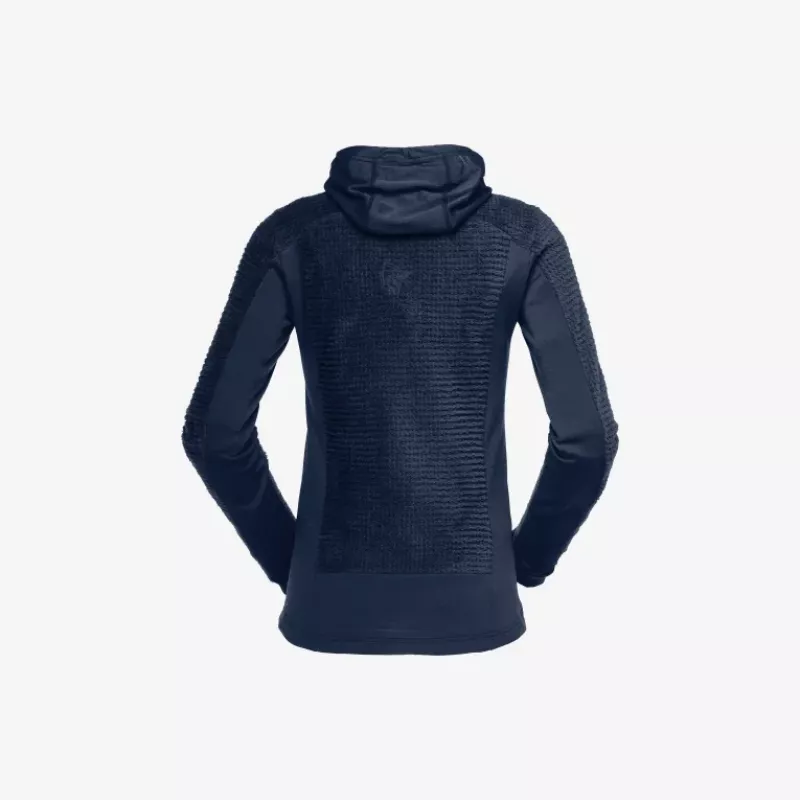Norrøna Norrøna falketind Alpha120 Zip Hood Ws Indigo Night 1873-20 Platou Sport 2