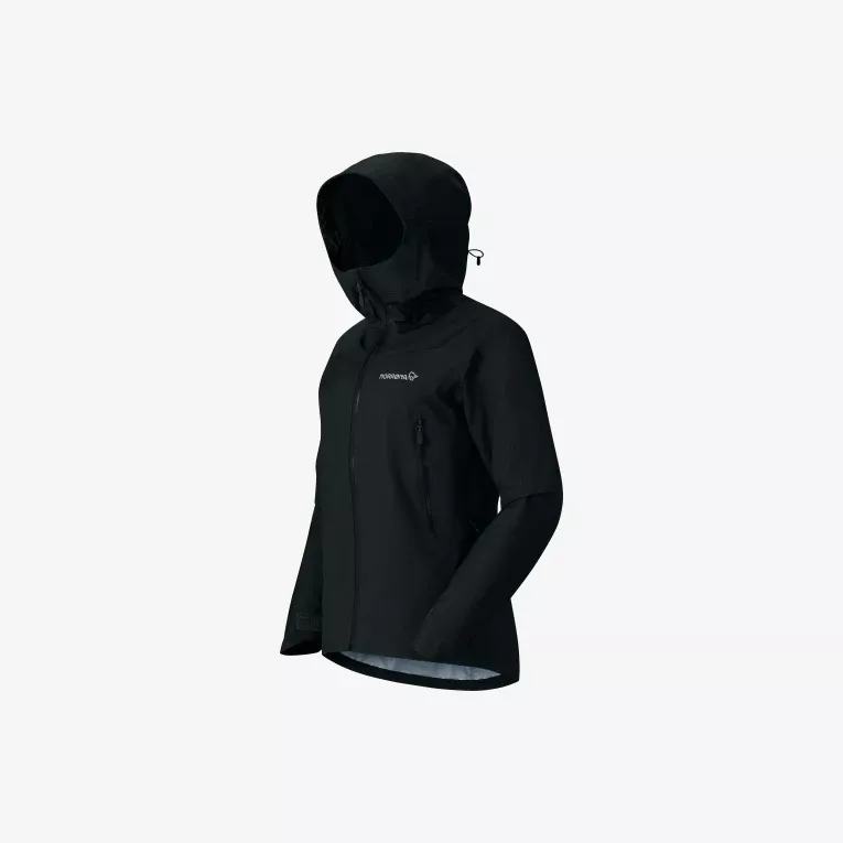 Norrøna Norrøna falketind Gore-Tex Jacket Ws Caviar Black 1838-24 Platou Sport 1