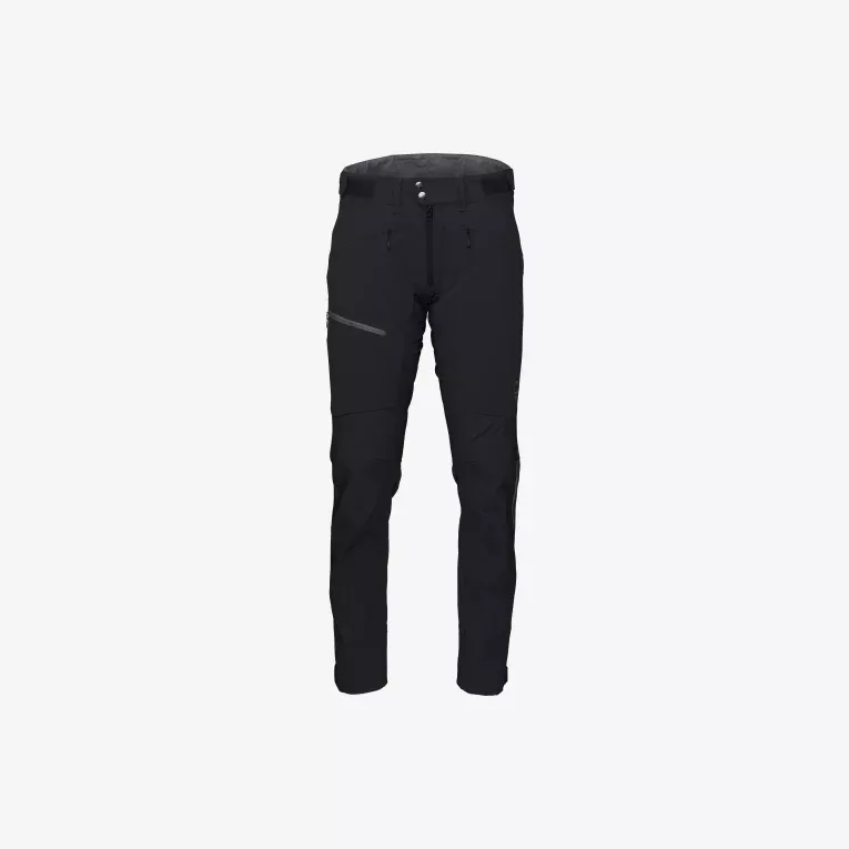 Norrøna Norrøna falketind flex1 heavy duty Pants Ms Caviar Black-Zip Grey 1863-20 Platou Sport 1
