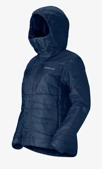Norrøna Norrøna falketind thermo40 Zip Hood Ws Indigo Night 1820-24 Platou Sport 1