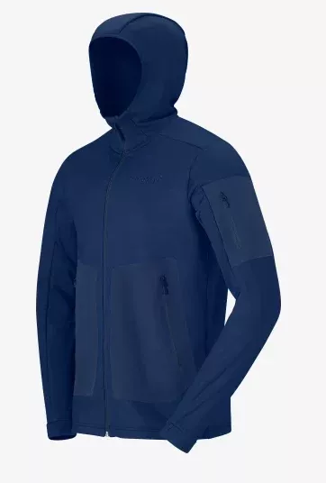 Norrøna Norrøna falketind warm2 stretch Hood Ms Indigo Night 1842-24 Platou Sport 1