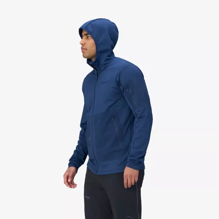 Norrøna Norrøna falketind warm2 stretch Hood Ms Indigo Night 1842-24 Platou Sport 2