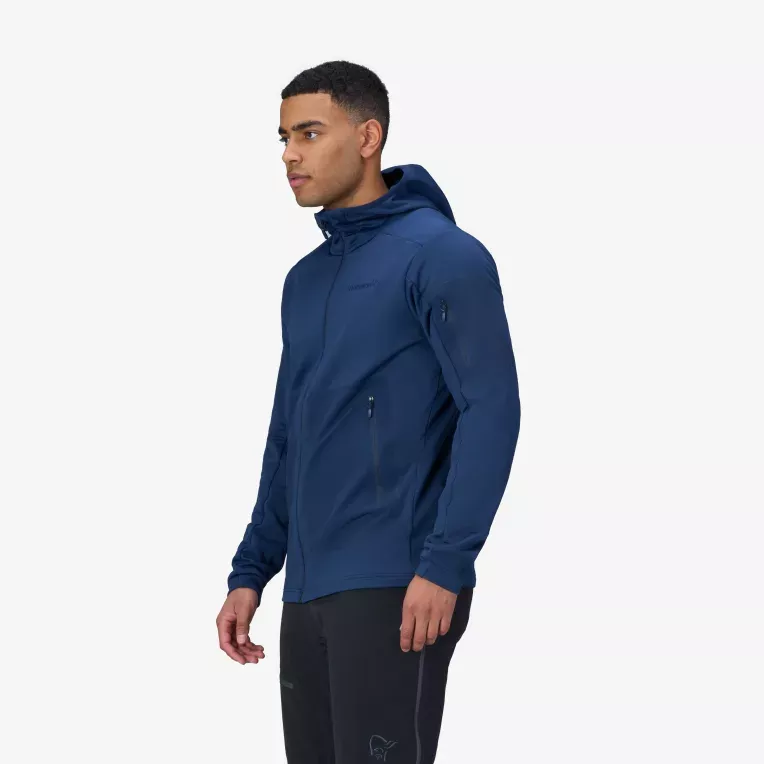 Norrøna Norrøna falketind warm2 stretch Hood Ms Indigo Night 1842-24 Platou Sport 6