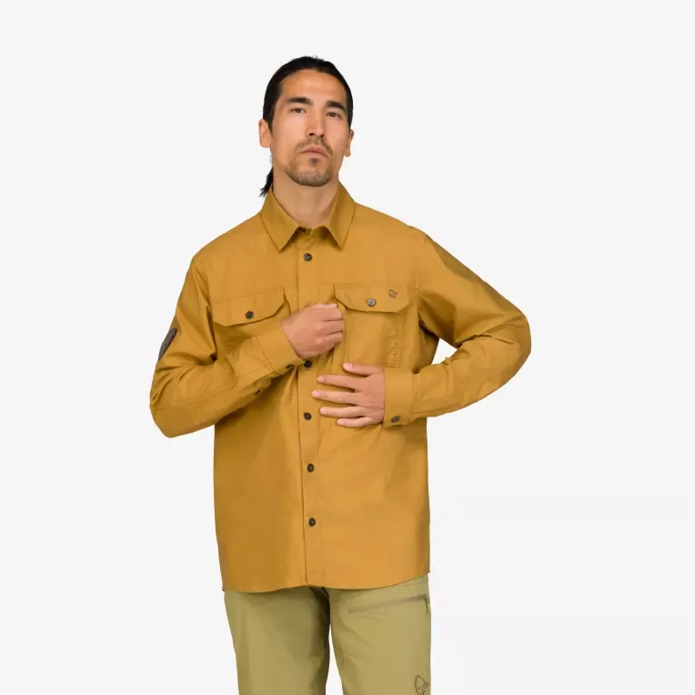 Norrøna Norrøna femund cotton Shirt Ms Camelflage 2669-25 Platou Sport 5