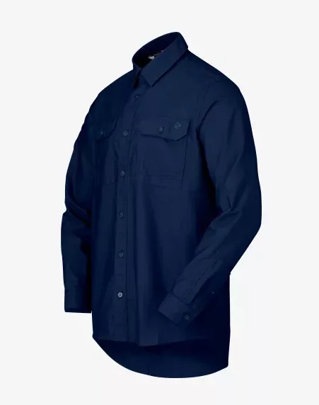 Norrøna Norrøna femund cotton Shirt Ms Navy Blazer 2669-25 Platou Sport 1