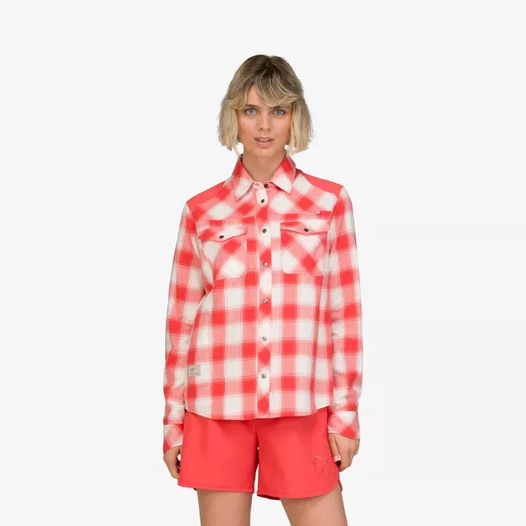 Norrøna Norrøna femund flannel Shirt Ws Paprika 2654-24 Platou Sport 11
