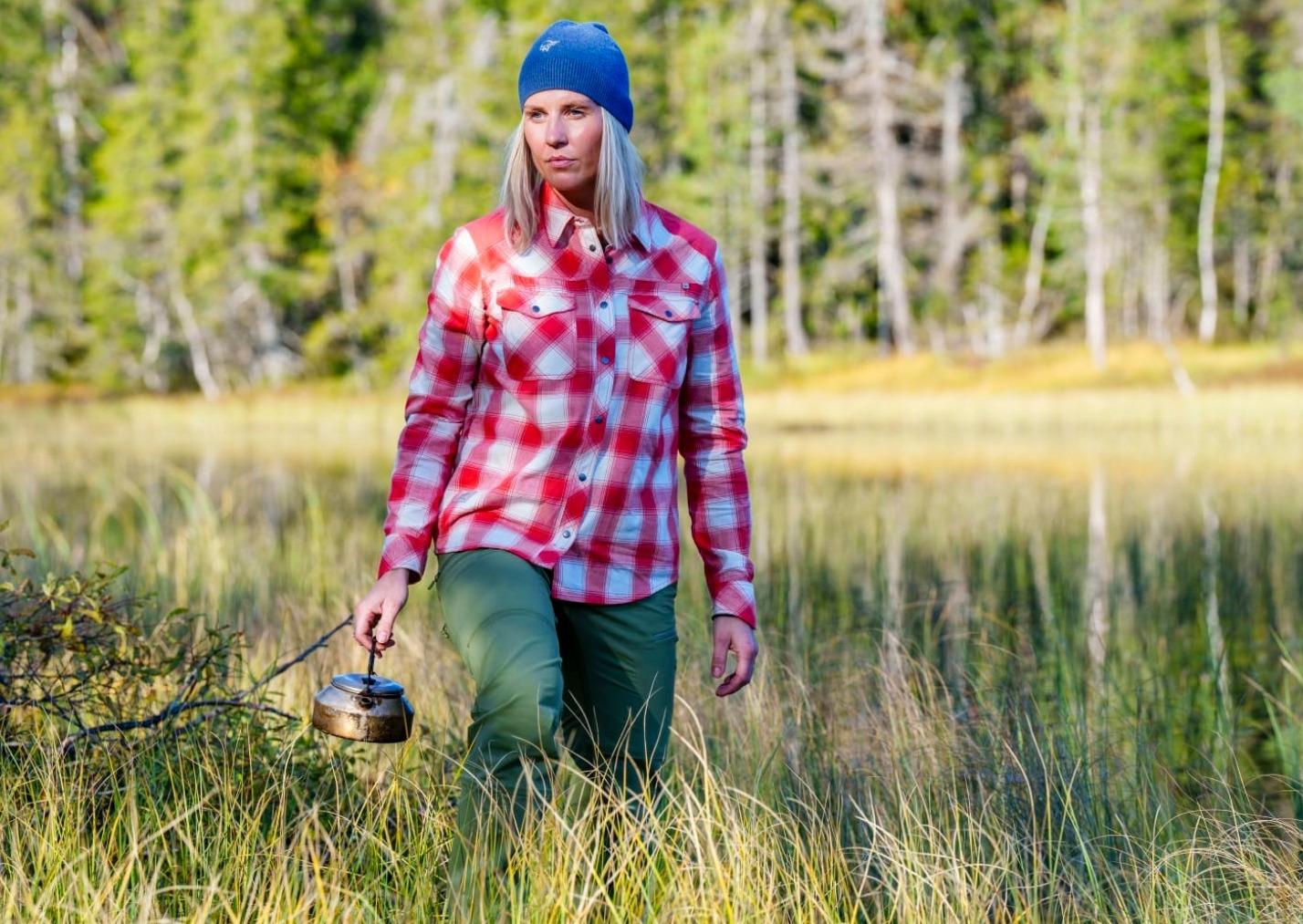 Norrøna Norrøna femund flannel Shirt Ws Paprika 2654-24 Platou Sport 2