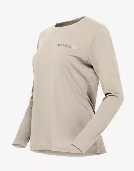 Norrøna Norrøna femund tech Long sleeve Ws Oatmeal 2630-24 Platou Sport 1