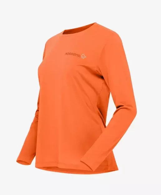 Norrøna Norrøna femund tech Long sleeve Ws Orange Alert 2630-24 Platou Sport 1