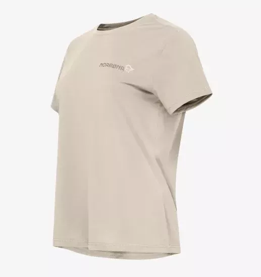 Norrøna Norrøna femund tech T-Shirt Ws Oatmeal 2664-24 Platou Sport 1