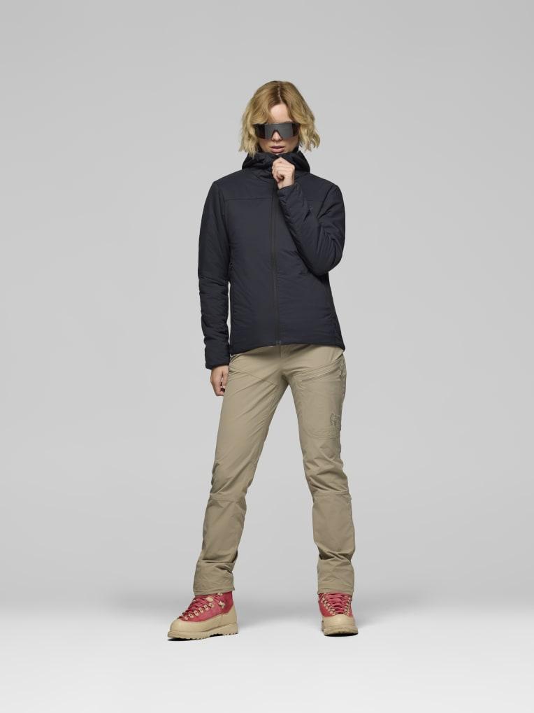 Norrøna Norrøna femund thermo60 Zip Hood Ws Caviar Black 2661-25 Platou Sport 2