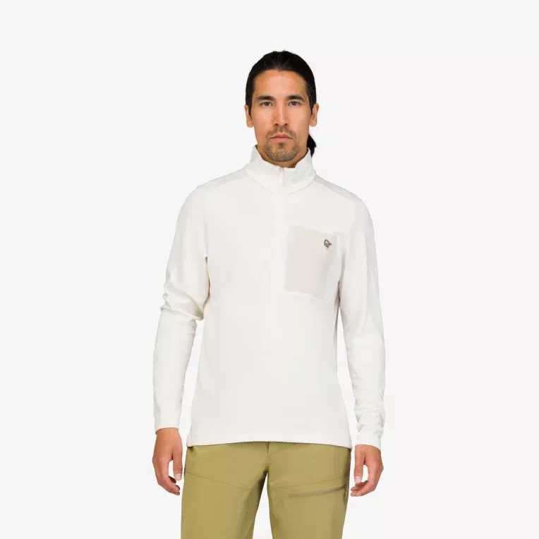 Norrøna Norrøna femund warm1 Zip Neck Ms Snow White 2658-25 Platou Sport 8