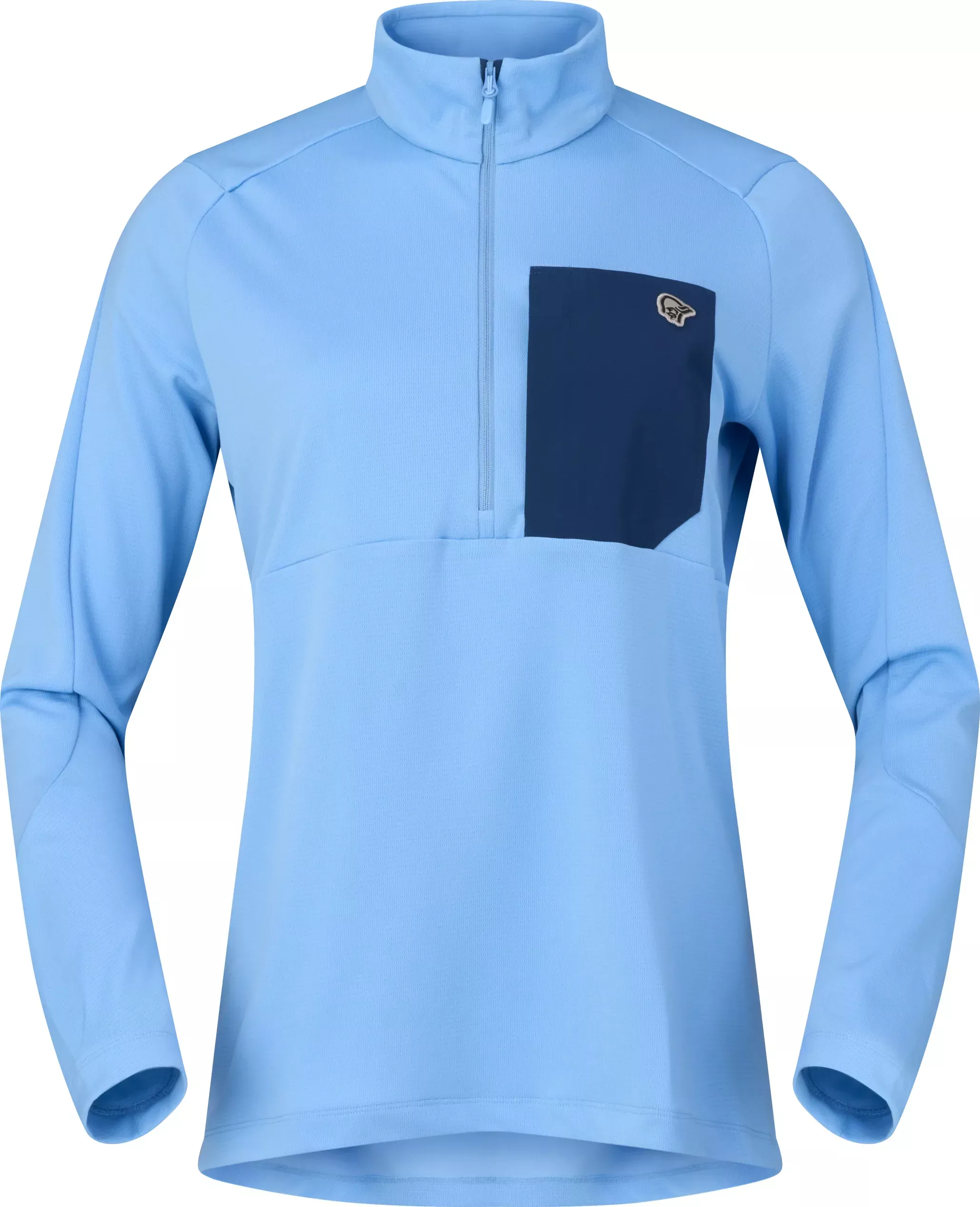 Norrøna Norrøna femund warm1 Zip Neck Ws Frozen Fjord 2659-25 Platou Sport 1