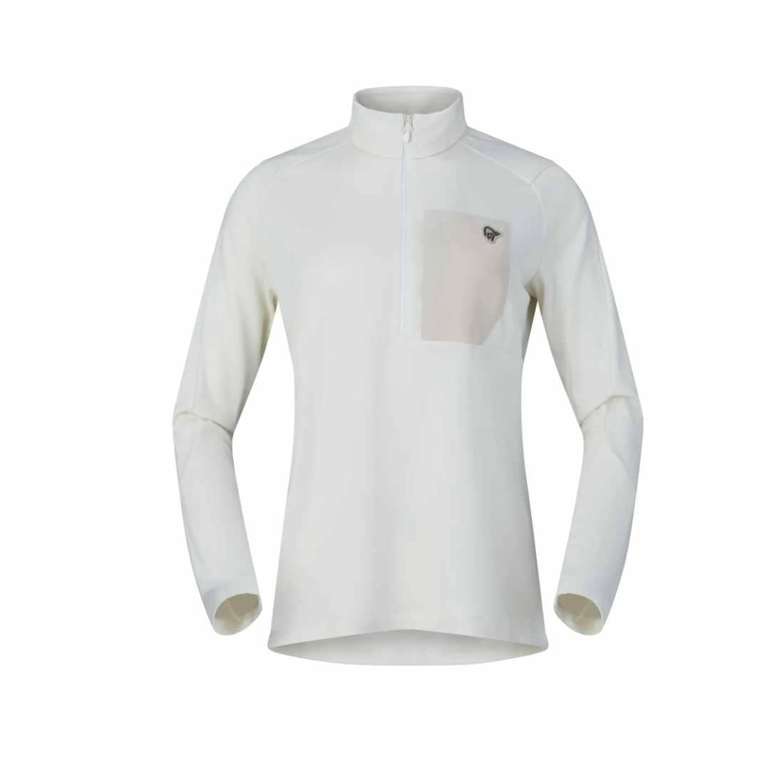 Norrøna Norrøna femund warm1 Zip Neck Ws Snow White 2659-25 Platou Sport 1