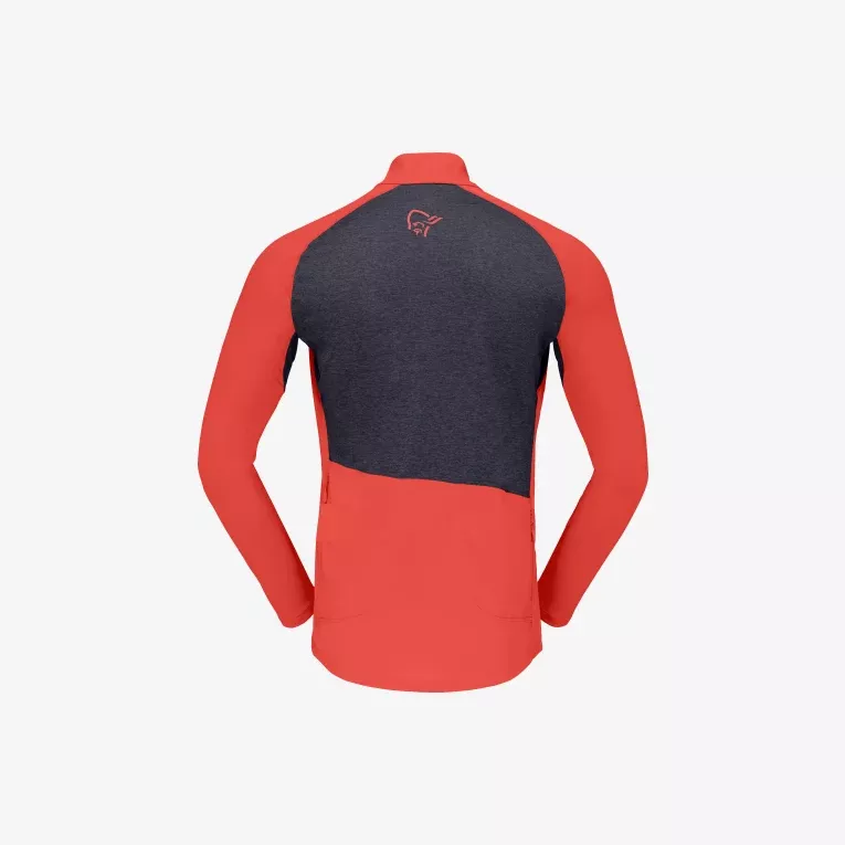 Norrøna Norrøna fjørå equaliser Zip Neck Ms Paprika 2214-21 Platou Sport 2