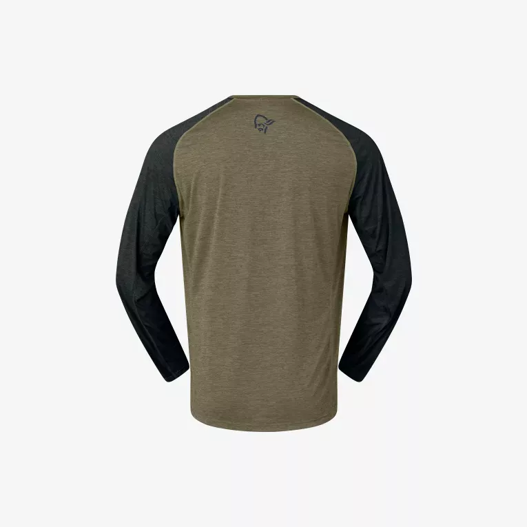 Norrøna Norrøna fjørå equaliser lightweight Long Sleeve Ms Olive Night 2232-25 Platou Sport 2