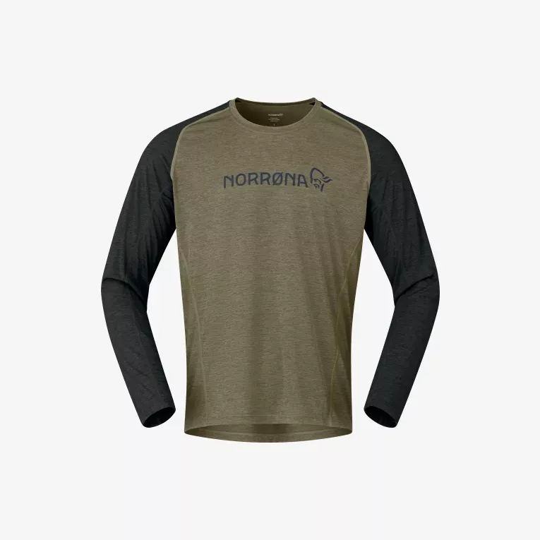 Norrøna Norrøna fjørå equaliser lightweight Long Sleeve Ms Olive Night 2232-25 Platou Sport 3