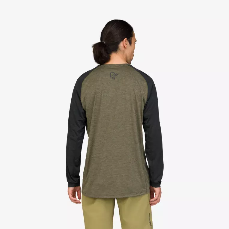 Norrøna Norrøna fjørå equaliser lightweight Long Sleeve Ms Olive Night 2232-25 Platou Sport 5