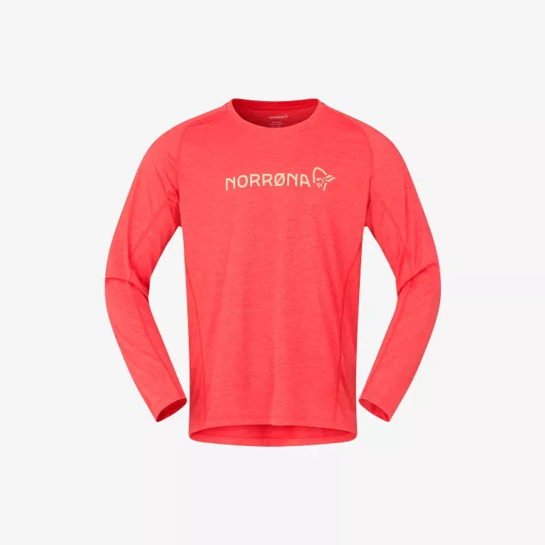 Norrøna Norrøna fjørå equaliser lightweight Long Sleeve Ms Paprika 2232-25 Platou Sport 3